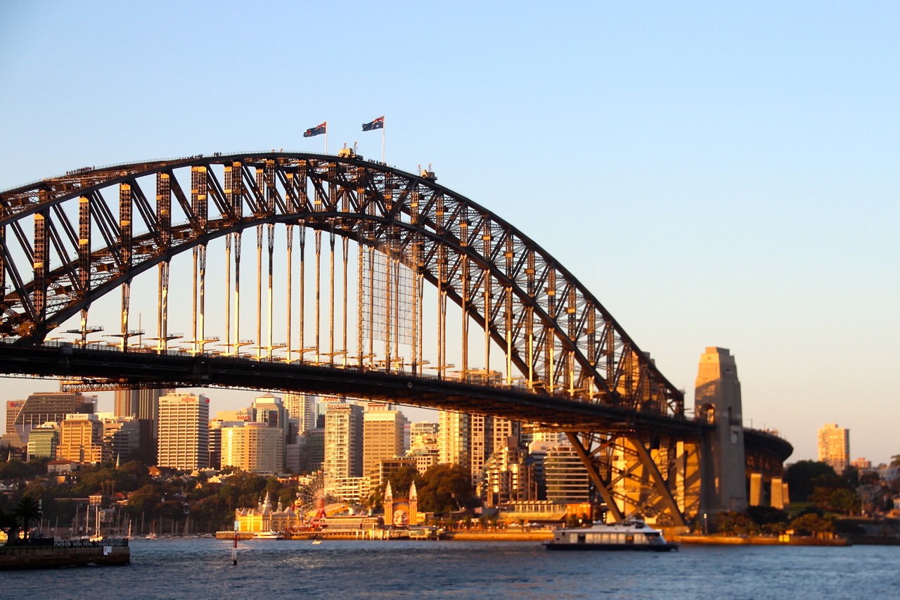 die Sydney-Harbour-Bridge 