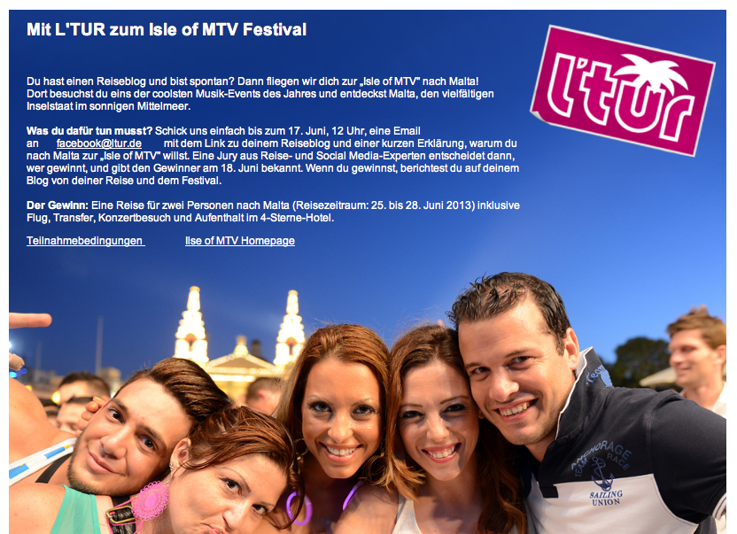 MTV – Malta-Werbung 