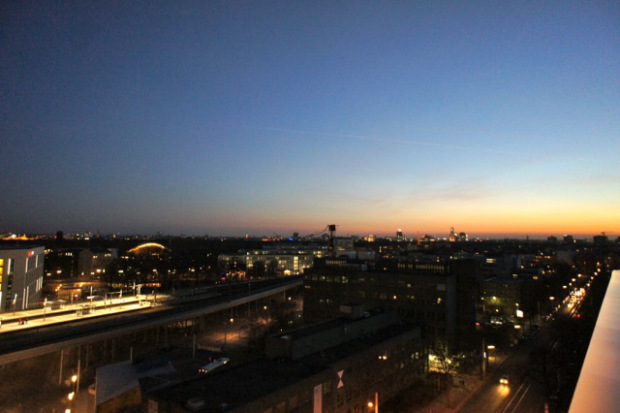 Abendhimmel über Berlin